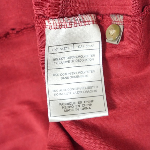 Nike Tiger Woods Collection Golf Polo Fit Dry Sunday Red Short Sleeve‎ Size XL - Picture 6 of 9